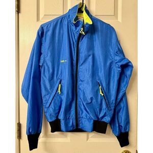 Vintage TREK USA Bicycle Nylon Full Zip Lightweight Cycling Jacket Size Small